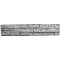 Beckers Betonzaun Betonzaun-Platte Fels 200 cm x 38,5 cm x 3 cm