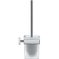 Duravit WC-Bürstengarnitur Karree Chrom/Glas matt (0099571000)