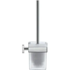 Duravit WC-Bürstengarnitur Karree Chrom/Glas matt (0099571000)