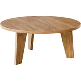 OEM ELLA Runder Couchtisch Ø90 cm Eiche
