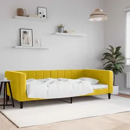vidaXL Tagesbett 100 x 200 cm Gelb