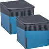 Luftentfeuchter WENKO Cube, blau, B:13cm H:13cm T:13cm, Luftentfeuchter, 2 x 500 g