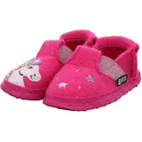 Nanga Hausschuh Slipper Unicorn glitzer himbeere