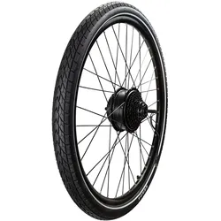 Zündapp Z810 Komplettrad Hinterrad Fahrrad Felge mit Reifen 28" x 2,00" Hinterrad mit Motor CAN und Kassette Laufradsatz