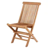 Mr. Deko Langton Klappstuhl 53 x 43 x 89 cm beige