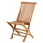 Mr. Deko Langton Klappstuhl 53 x 43 x 89 cm beige