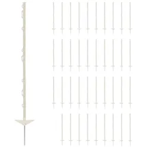 Wiesenfield Weidezaun-Pfähle 103 cm Weiß