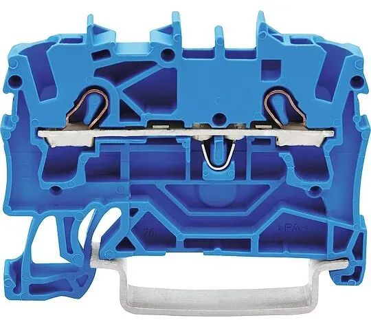 2-Leiter-Reihenklemmen blau, 2002 - 0,25 - 2,5 (4) mm2