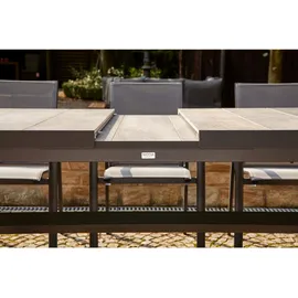 Siena Garden Sincro Gartentisch 200 x 90 x 77 cm Grau