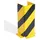 MORAVIA Anfahrschutz U-Profil schwarz/gelb 400 x 160 x 5 mm zum Aufdübeln
