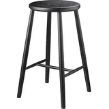 FDB Møbler - J27C Barhocker, Buche schwarz