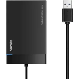 UGREEN 30847 Speicherlaufwerksgehäuse HDD/SSD-Gehäuse Schwarz 2,5′′
