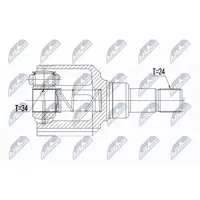 NTY Gelenksatz, NPW-PE-050