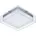 EGLO LED Wandleuchte Aluminium 25x25x8 5cm inkl IP44 spritzwassergeschützt silber