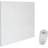 Viesta Infrarot Wandheizung mit Thermostat [inkl. TH10 thermostat] – Wandmontage Heizkörper – Carbon Crystal Infrarotheizung – Paneel Bade...