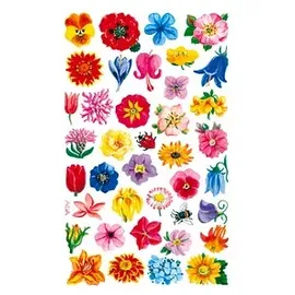 Avery Zweckform Sticker Blumen selbstklebend 114 Stück