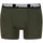 Puma Boxershorts 4er Pack Schwarz / Grün M