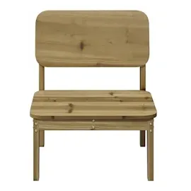 vidaXL Gartenstuhl 60 x 52,5 x 72 cm braun 2 St.