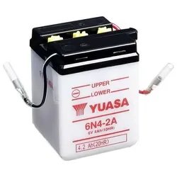 YUASA 6N4-2A Batterie ohne Säurepack