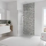 Schulte Duschrückwand grau