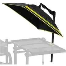 MATRIX FISHING Pro Bait Regenschirm - Black / Yellow - 75 x 75 cm