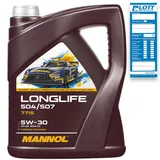 Mannol Longlife 504/507 5W-30 7715 5 l
