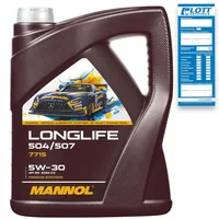 Mannol Longlife 504/507 5W-30 7715 5 l