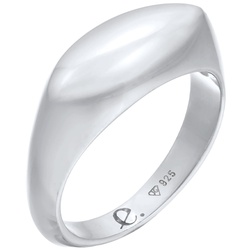 Elli PREMIUM Siegelring Marquise Design 925 Silber rhodiniert Ringe   Damen 