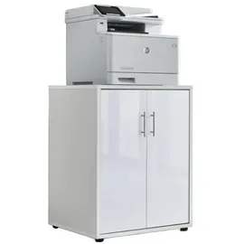 BMG Möbel Druckerschrank Office Edition 74 x 0 x 0 cm Weiß
