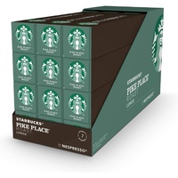 STARBUCKS Pike Place Roast Lungo für NESPRESSO Kaffeekapseln (12 x 10 Kapseln)