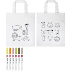 BRUNNEN 212305550 Kreativset Bastel-Set Kindertaschen 