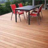 OSMO Terrassendiele Bangkirai glatt / glatt - PREMIUM KD-274cm