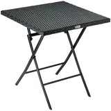 CASARIA CASARIA® Klapptisch Rom Schwarz
