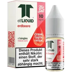 Elf-Liquid Single Erdbeere NicSalt Liquid 10ml / 10mg