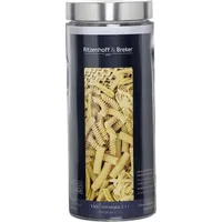 Ritzenhoff & Breker Vorratsglas rund glatt 2100 ml 4 St.