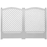 KHW Spalier 100 cm 2er Set Weiß