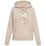 DERBE Hoodie in Beige | S