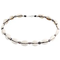 KUZZOI Kauri Muschel Beach Surfer Festival 925 Silber Ketten   Herren 