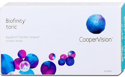 Cooper Vision Biofinity toric 6er Box Kontaktlinsen