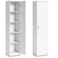 Home collective Bücherregal Kleiderschrank Regal weiß 40cm breit 180cm