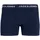 JACK & JONES JACBLACK Boxershorts dunkelgrau melange/port royale/navy blazer S 3er Pack
