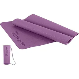 Mobiclinic Mobiclinic®, Yogamatte, Europäische marke, Inklusive trageriemen, 6mm dick, Rutschfest, Abwaschbar, Wasserfest, Fitness, 181x61x0, 6 cm, Flexibel, Tpe, Farbe lila