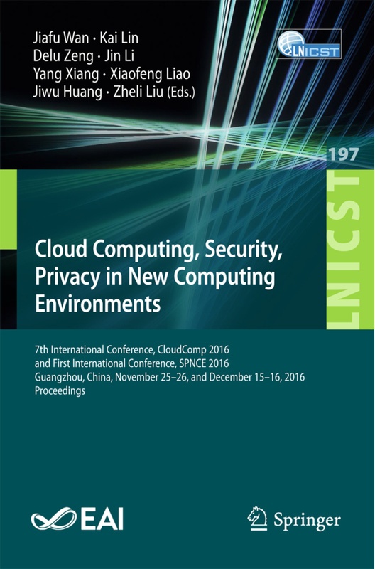 Cloud Computing, Security, Privacy In New Computing Environments, Kartoniert (TB)