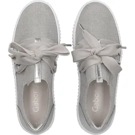 Gabor Damen Slipper in silber 43