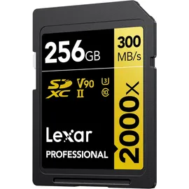 Lexar Professional SDXC 256GB 2000x UHS-II V90