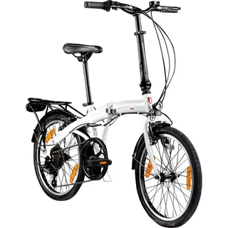 Zündapp ZF20 Speed Folder 20 Zoll Klapprad Faltrad Stadtrad Fahrrad faltbar Klappfahrrad StVZO