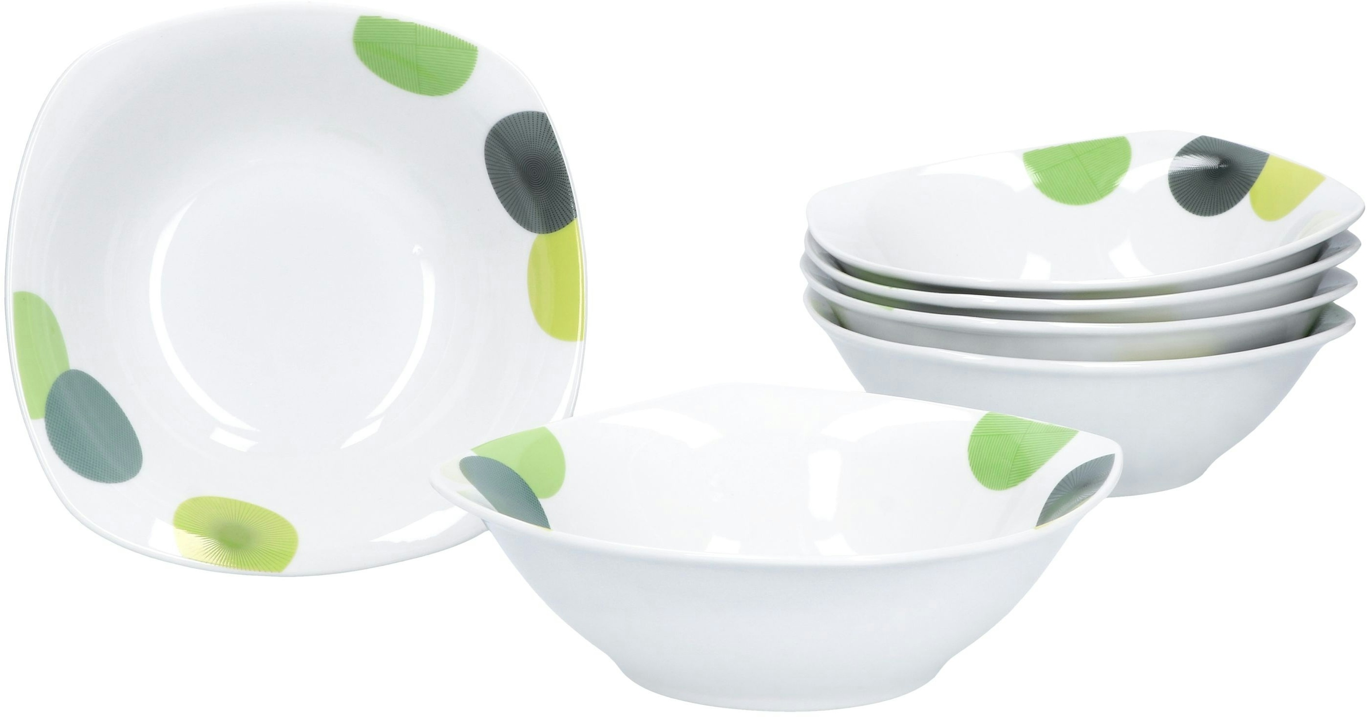 Preisvergleich Produktbild 6er Set Müsli- Salatschale Rondo 14,3cm