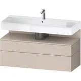 Duravit Collection One Waschtischunterbau, - Taupe Matt, QA4396091910000, Farbe: Taupe Matt