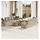 vidaXL Garten-Lounge-Set 11-tlg. beige