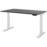 Assmann Electronic ASSMANN Schreibtisch, Schwarz Weiß, Metall, 120x121x70 cm, Arbeitszimmer, Schreibtische, Bürotische